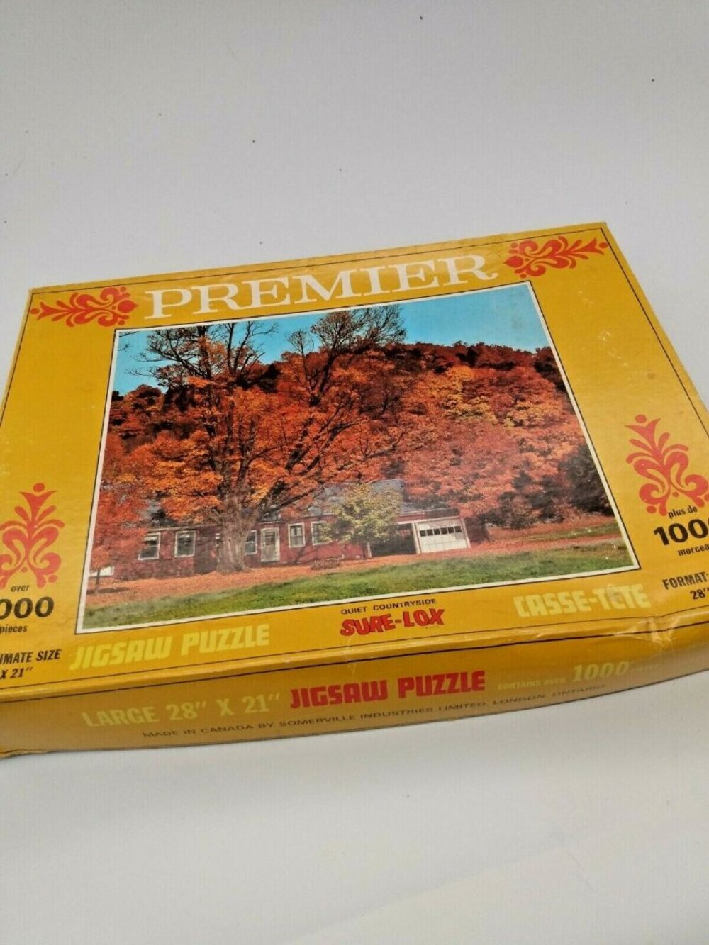 Somerville - Sure LOk Interlock Jigsaw Puzzle - Quiet Countryside - 1000 pcs